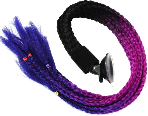 Шлем заплетает хвост на присосках? градиентная рампа с тесьмой для шлема