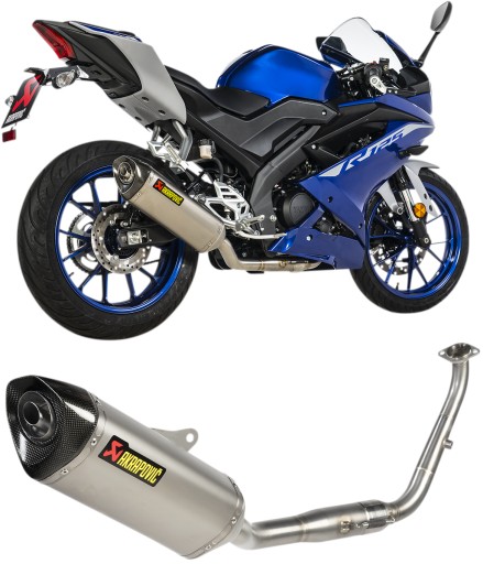 S-Y125R8-HZT - Глушник вихлопної труби Akrapovic YAMAHA MT YZF-R1 2021-2022