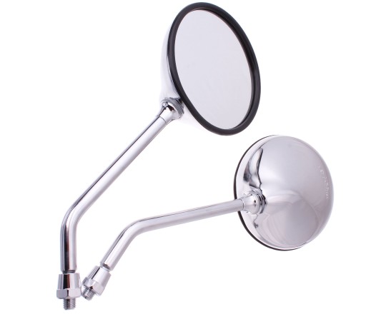 556564353457 - HONDA SUZUKI CHOPPER ЗЕРКАЛА КЛАССИЧЕСКИЙ КРУГЛЫЙ МЕТАЛЛ