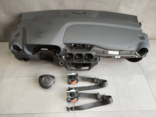 Mercedes B-KLASA W246 W242 Armaturenbrett cockpit Airbags Gurten Original