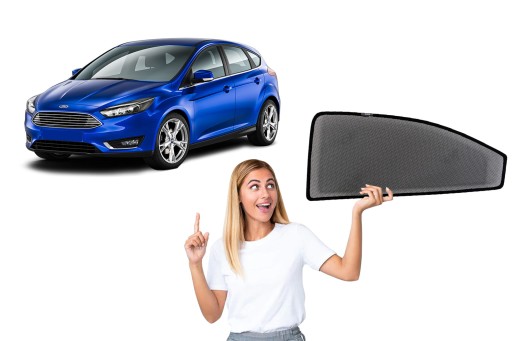 FORD FOCUS MK3 ХЕТЧБЕК СОНЦЕЗАХИСНІ ШТОРИ
