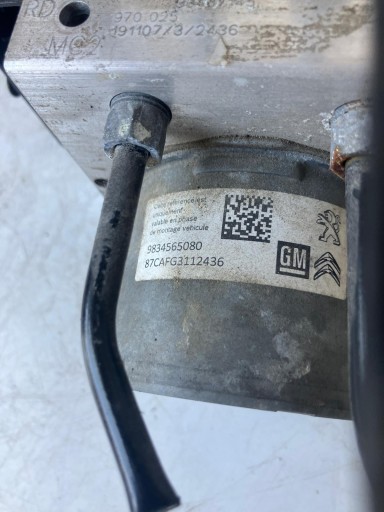 Pumpe ABS CITROEN C4 CACTUS LIFT 1.2 THP 9834565080