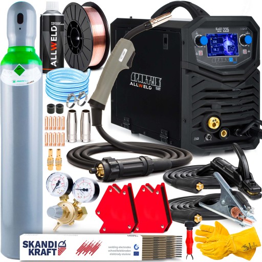 Зварювальний апарат MIGOMAT MIG MAG LCD SPARTUS 225 SYNERGIA