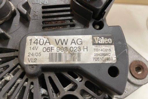 Генератор audi a6 avant (4f5, c6) 06f903023h 2.0l дизель 100kw 2007р.