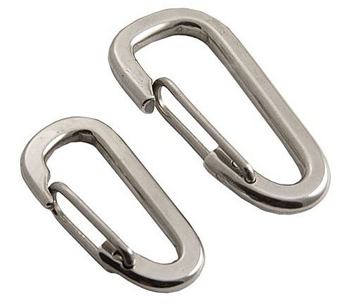 1207 - Карабин из нержавеющей стали 56 мм