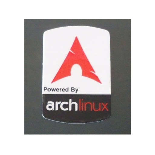 Naklejka Arch linux 19 x 28 mm 317b