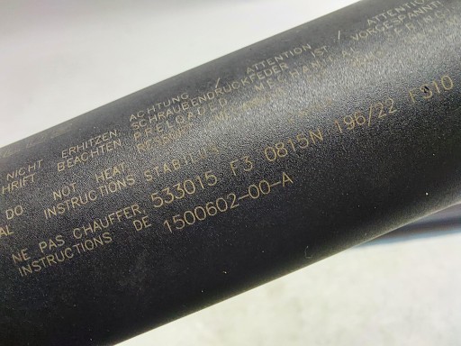 TESLA MODEL Y 2022r damper telescope bonnet KOMPLET EL 1500602-00-A