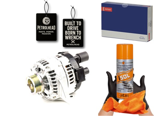 DENDAN1429#ECS-PCP+K - Зарядный ток генератора a 120 типо 356 15- denso de #petrolhead pro+ kit4