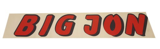 211004 - Наклейка BIG JON 650x160mm