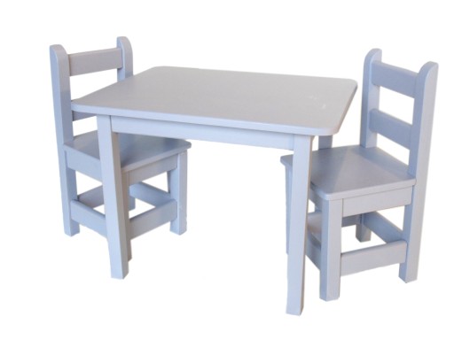 ДЕРЕВ'ЯНИЙ ДИТЯЧИЙ КОМПЛЕКТ - СТІЛ І СТІЛЬЦІ