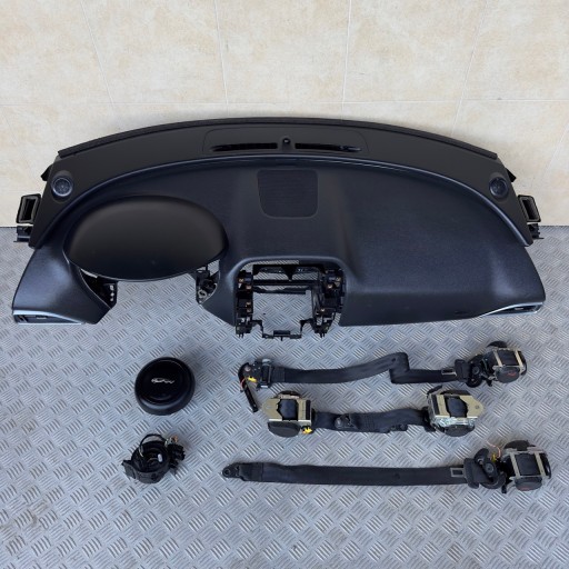 DASHBOARD CONSOLE TENSION BELTS AIRBAG JAGUAR XE 2015 ROK