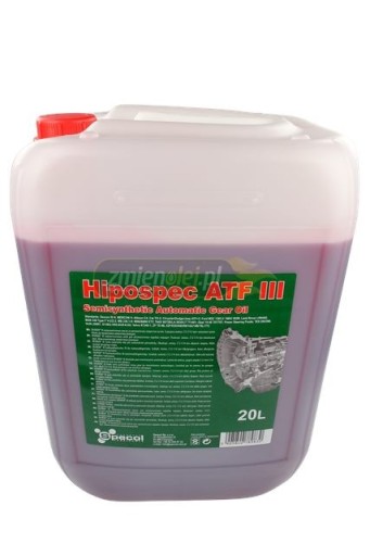 SPECOL HIPOSPEC ATF III OIL 20л SEMI-SYNT OSP