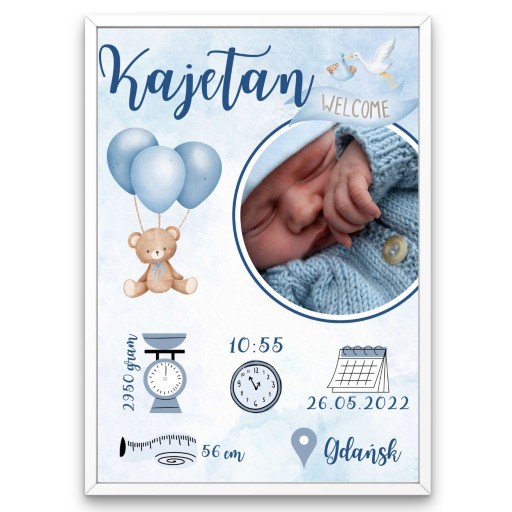 ПОДАРУНОК ДИТИНІ ХРЕЩЕННЯ ПОДАРУНОК НА НАРОДЖЕННЯ 30х40