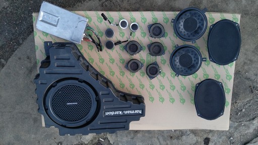 JEEP GRAND CHEROKEE WK2 КОЛОНКИ ПІДСИЛЮВАЧ ЗВУКОВОЇ СИСТЕМИ HARMAN KARDON