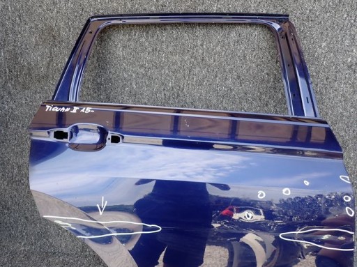 VW TIGUAN II 15- TÜR RECHTS HINTEN HECK