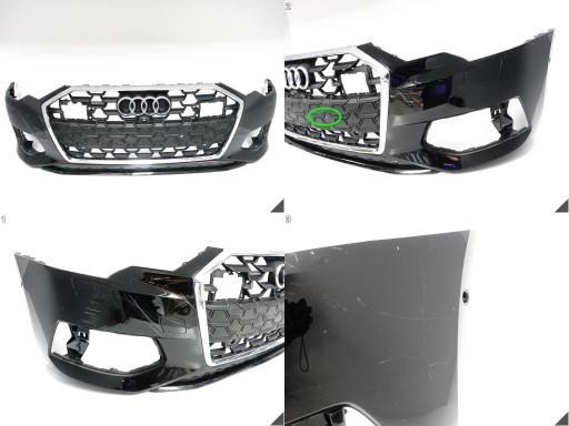 AUDI A6 C8 4K0 ZWYKLY / BASIS LIFT 23- bumper + grill front PDC/washer/ACC