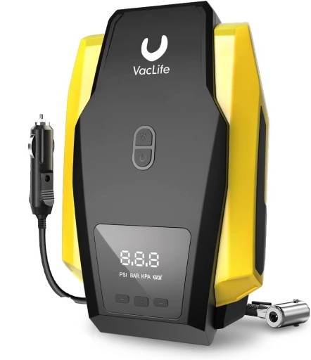 Портативний компресор 12V надуває преміальне повітря