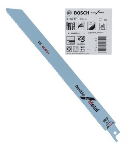 ПИЛЬНОЕ ПОЛОТНО BOSCH RECIMER S1122BF 100ШТ.