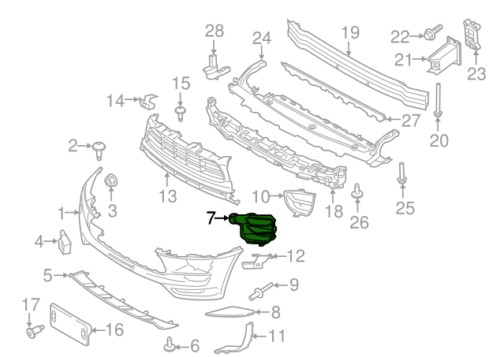 OK1 - Porsche OE 95B807681B G2X