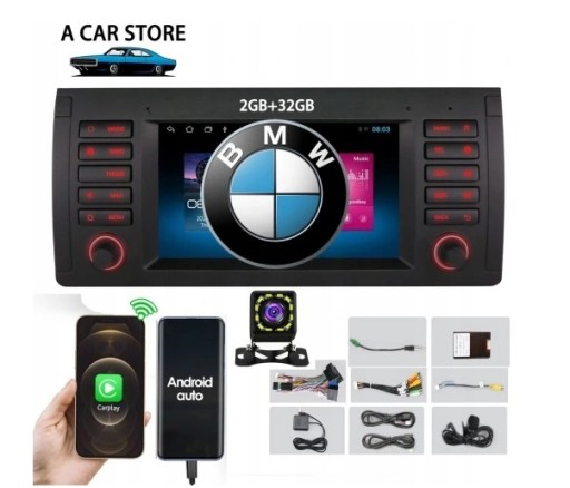Автомагнітола ANDROID BMW 5 E38 E39 X5 E53 M5