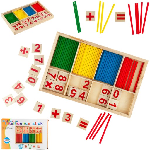 Різнокольорові рахункові палички Martom