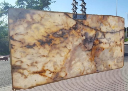 Płyta kamienna slab cristallo blaty schody parapet 8881431680 - Allegro.pl