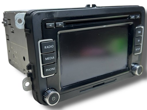 RADIO CD fabbrica EUROPA 3C8035190 VW GOLF VI positivo + CROSS 11R !J