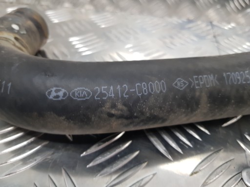 cijev prijenos crijevo vode HYUNDAI I20 II 2018 1.2 B 25412-C8000