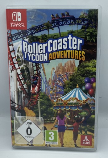 Rollercoaster Tycoon Adventures Nintendo Switch pudełkowa Stan