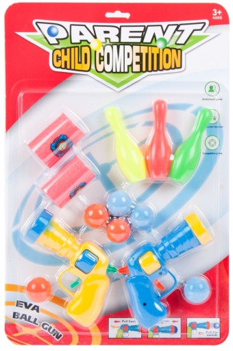 Кульковий пістолет з поролону з аксесуарами