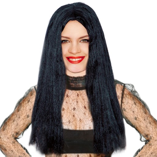 Довга чорна перука Джумі