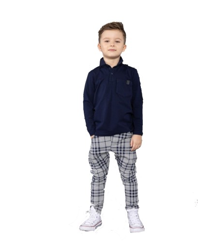 Дитяча сорочка All For Kids 140 розмір, різнокольоровий короткий рукав