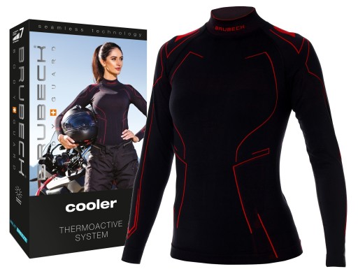 МОТОЦИКЛЕТНА ФУТБОЛКА ОХОЛОДЖУЮЧА ТОЛСТОВКА BRUBECK-S