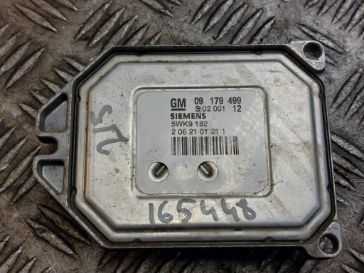 Комп'ютер контролер двигуна opel vectra c 1.8 16v 09179499