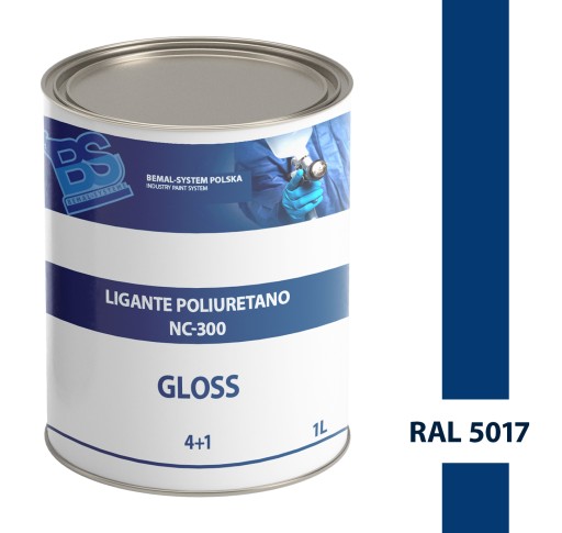 BEMAL СУДНОВА ФАРБА-ПОЛІУРЕТАНОВИЙ ЛАК-1L-RAL 5017