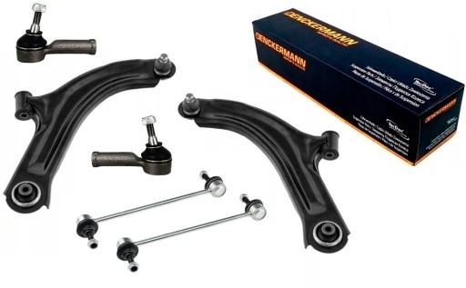 ALL4917A - Поперечные рычаги, пальцы, разъемы, наконечники, renault modus clio iii, передний комплект