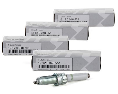 12120040551, 0040551 - Комплект 4х свічок bmw 12120040551 оригінал