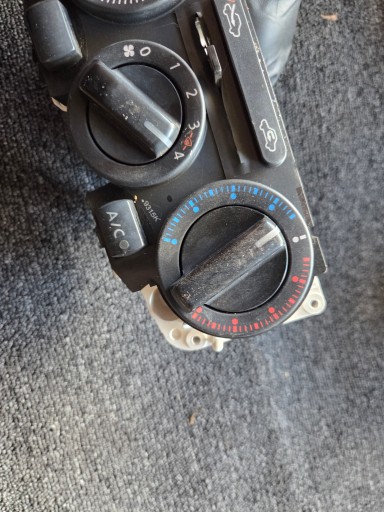 control panel air conditioning devices NISSAN NOTE and
