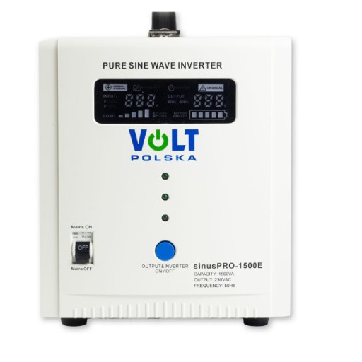 Джерело живлення ups volt polska 3sp091512e 1500 va 1000 w sinus pro 1500 e