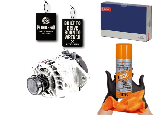 DENDAN1096#ECS-PCP+K - Генератор toyota auris corolla 1.6 10/12-12/18 denso #petrolhead pro+ kit4