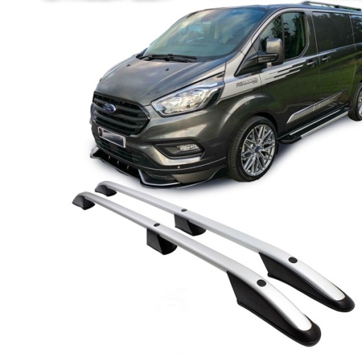 CUSTOM200 - Рейлинги на крыше Ford Transit Custom 2012 + короткие
