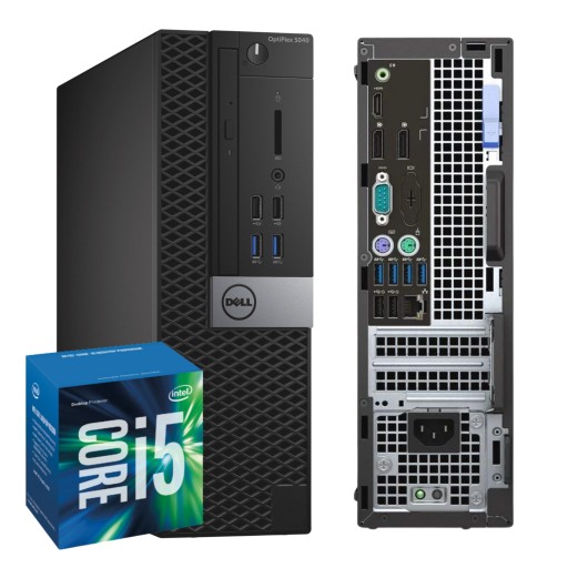 Kancelársky počítač Dell Optiplex 5040 SFF i5 6GEN 8GB 256SSD Windows 10 DVD