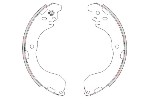 4471.00 - REMSA SET - НАБІР ГАЛЬМІВНИХ КОЛОДОК REMSA