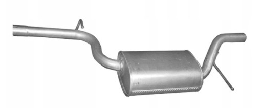 30-104 - VOLKSWAGEN PASSAT 2.0 Центральний глушник