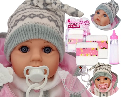 Велика інтерактивна лялька співає підгузки 1
