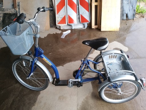 Триколісний велосипед Mod.15 колесо 24\