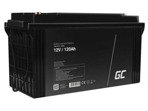 Аккумулятор greencell agm31 120ah 12v