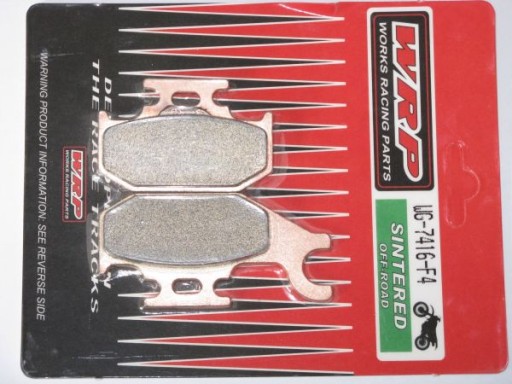 WG-7416-F4 - Колодки задние RHINO / RAPTOR 450/660/700 05-левый FA428