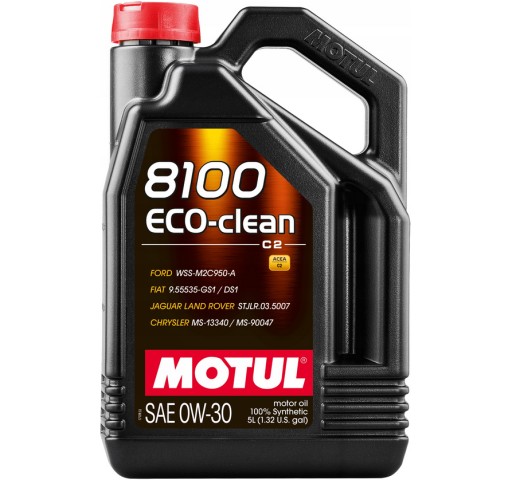 MOTUL 8100 ECO-CLEAN C2 0W30 5л