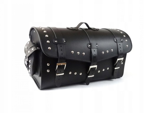 КОЖАНЫЙ ЧЕХОЛ 60 СМ ДВА ШЛЕМА КАРМАНЫ НА МОЛНИИ